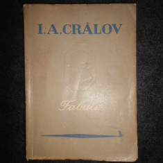 I. A. CRALOV - FABULE (1952)