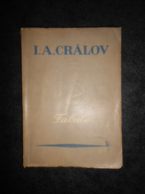 I. A. CRALOV - FABULE (1952) foto