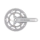 Pedalier SunRace, cursiera, ax patrat, 34/50T, aluminiu, 170mm Cod:45554SSKRM