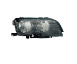 Far Bmw Seria 3 (E46), Coupe/Cabrio, 05.1999-06.2001, montare fata, dreapta, H7+H7; electric; reflector negru; cu motor; halogen, MAGNETI MARELLI
