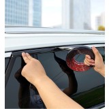 Rola Ornament autoadeziv, 6mm x 15m, culoare Negru Lucios