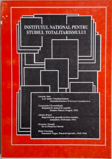 Arhivele totalitarismului. Anul IV, Nr. 10 1/1996