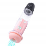 Pompa Electrica Suck Vacuum Penis Pump, 8 Moduri Suctiune, USB, Transparent