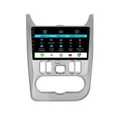 Navigatie Android Dedicata Dacia Logan Duster Sandero (2008-2013), 9Inch, 4Gb Ram, 64Gb Stocare, Carplay