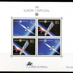 PORTUGALIA 1991, EUROPA CEPT, serie neuzată, MNH