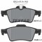 Set placute frana TEXTAR 2521801