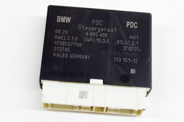 Unitate de control senzor de parcare PDC BMW i3 I01 2017 OEM: 9865400,313745 19344984