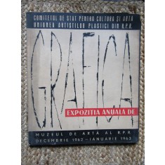 Expoziția anuală de Grafică, Muzeul de artă al R.P.R decembrie 1962 - ianuarie 1963
