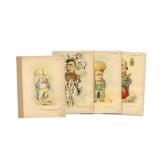 Nicolae Petrescu-Găină, Albumul Contimporani, 1898, mapa completă cu 25 de caricaturi