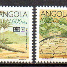 ANGOLA 1994, Fauna, Animale preistorice, Dinozauri, serie neuzata, MNH