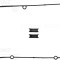 VICTOR REINZ 15-53967-01 Set garnituri, Capac supape
