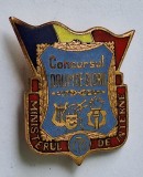 CTS - Ministerul de Interne Concursul ,,Drum de Glorii'' insigna email la cald perioada socialista, anii 1970