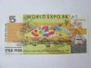 Australia 5 Dollars World Expo 1988 UNC