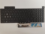 Tastatura Laptop Gaming, Asus, TUF A16 FA608W, FA608WI, FA608WM, FA608WP, FA608WV, iluminata, neagra, layout US