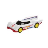 Masinuta Hot Wheels Pull and Back, Gruppo X24, alb