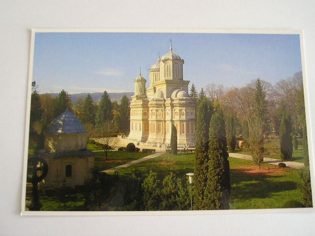 QW25 MS - Carte postala - tematica manastiri - vedere - Manastirea Curtea de Arges 7
