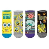 Socete scurte fancy multicolor SpongeBob pentru bărbați, CMCLASS