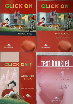 CLICK ON VOL.1-4: TEACHER&amp;#039;S BOOK, STUDENT&amp;#039;S BOOK, WORKBOOK STUDENT&amp;#039;S, TEST BOOKLET-VIRGINIA EVANS, NEIL O&amp;#039;SULLIV foto