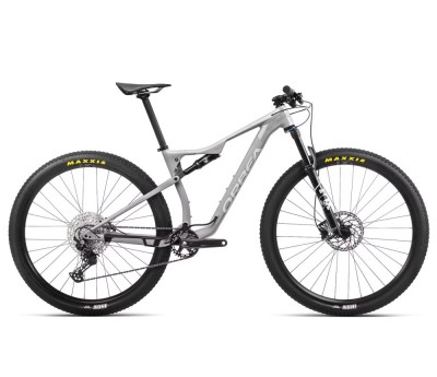 Bicicleta MTB full-suspension Orbea Oiz H30 gri model 2022 foto