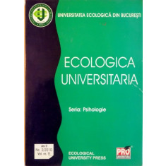 ECOLOGICA UNIVERSITARIA, SERIA PSIHOLOGIE, 2010