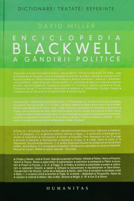 Enciclopedia Blackwell A Gandirii Politice - David Miller ,561041 foto