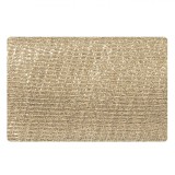 Tesatura Decorativa Craciun, Bej Sampanie, 3m x 80cm, Poliester, Oem
