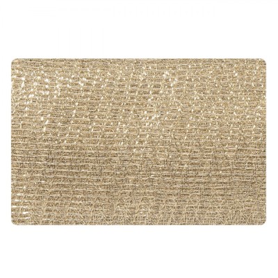 Tesatura Decorativa Craciun, Bej Sampanie, 3m x 80cm, Poliester foto