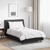 vidaXL Set de Pături cu pernă 2 pcs Alb Microfibră 3376804