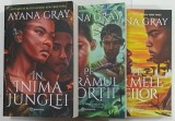 SERIA INIMA JUNGLEI VOLUMEL I , II si III de AYANA GRAY , 2022 - 2025
