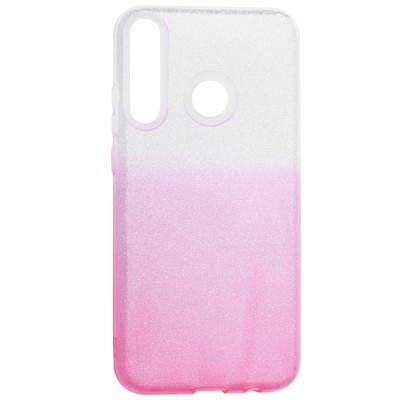 Husa HUAWEI P40 Lite E - Forcell Shining (Argintiu/Roz) foto