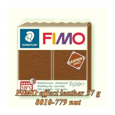 FIMO Effect 57g Maro nucă Leather