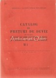 Catalog De Preturi De Deviz W1 - Ministerul Constructiilor Industriale