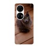 Husa compatibila cu Huawei Mate 40 Pro model Hey human, Silicon, TPU, Viceversa, Transparent, Carcasa