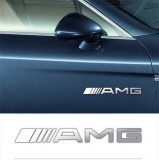 Stickere laterale CHROME - AMG (set 2 buc.), 4World