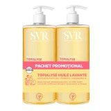 Pachet Ulei micelar lavant pentru fata si corp Topialyse, 2*1L, SVR