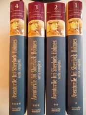 AVENTURILE LUI SHERLOCK HOLMES , SERIA COMPLETA de SIR ARTHUR CONAN DOYLE , VOL I-IV 2011
