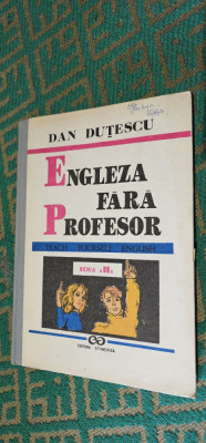 ENGLEZA FARA PROFESOR - DAN DUTESCU foto