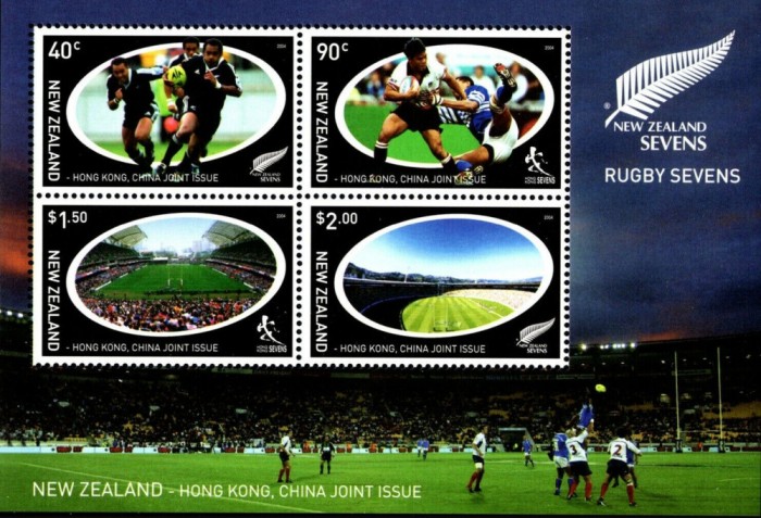 NOUA ZEELANDA 2004 RUGBY IN 7