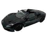 Macheta Maserati MC20 negru 1:24 replica metal lumini si sunete usi capota portbagaj deschise