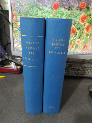 Histoire mondiale des socialismes, 2 vol., xerox, Armand Colin, Paris 1984, 162 foto