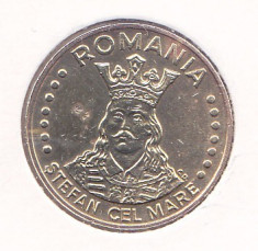 Moneda Romania 20 Lei 1996 - KM#109 aUNC ( anul cel mai rar ) foto