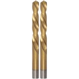 Evotools 676065 - Set burghie metal HSS-TIN 1 mm tija cilindrica 2 bucati