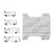 Podea MERCEDES SPRINTER, 2006-06.2018, VW CRAFTER (2E), 12.2005-04.2017, model spatiu incarcare L=3265mm, Standard 3265mm, otel galvanizat; suprafata