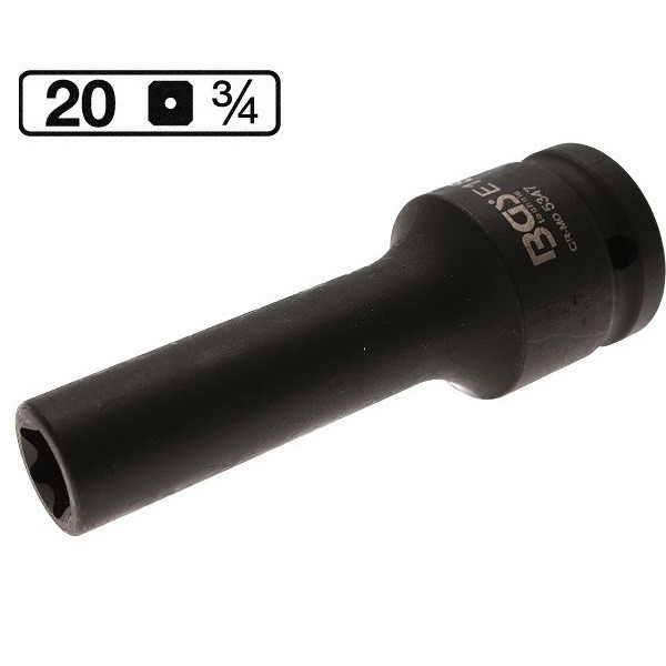 Tubulara torx de impact E18 , 3/4