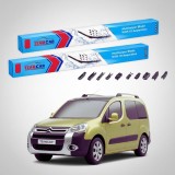 Cumpara ieftin Ștergătoare Citro&euml;n Berlingo Gen II (B9) MPV 2008-prezent | Set Față Flat Premium &ndash; TeamCar&reg;