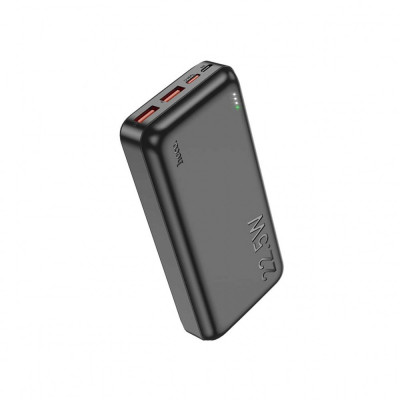 Baterie Externa 22.5W, 20000mAh, 2 x USB, Type-C - Hoco (J101A) - Black foto