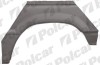 Segment reparatie aripa spate MITSUBISHI PAJERO/MONTERO (V20), 01.1992-12.1995, model cu 3 usi, partea dreapta, metal galvanizat,, Rapid