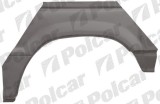 Segment reparatie aripa spate MITSUBISHI PAJERO/MONTERO (V20), 01.1992-12.1995, model cu 3 usi, partea dreapta, metal galvanizat,, Rapid