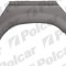 Segment reparatie aripa spate MITSUBISHI PAJERO/MONTERO (V20), 01.1992-12.1995, model cu 3 usi, partea dreapta, metal galvanizat,