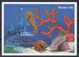 Antigua si Barbuda 1994 - Viața marină, Coliță, MNH